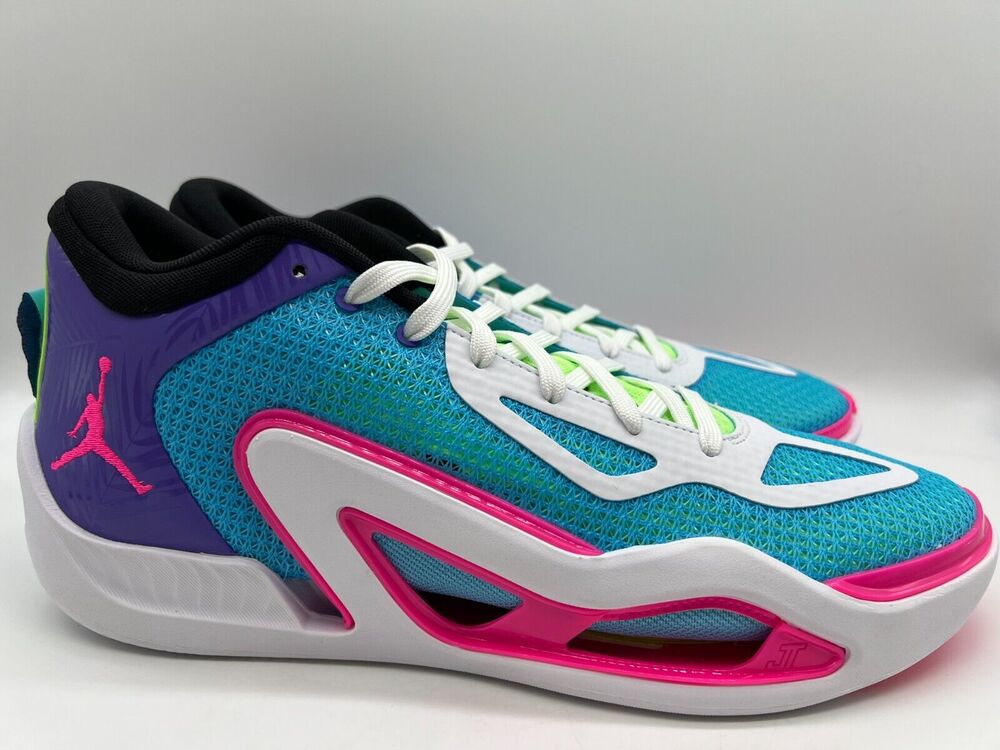 Jordan Tatum 1 Wave Runner Men's Lagoon Pulse/Pink Blast FV0169-400 Size 12